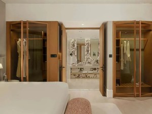 SHIYI <span class=keywords><strong>Delano</strong></span> by Accor Boutique Hotel de madera Cama individual Muebles de Hotel King Size Marco de cama de metal Juego de muebles de hotel de lujo - Product Image 6