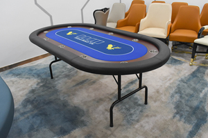 <span class=keywords><strong>Table</strong></span> <span class=keywords><strong>de</strong></span> jeux <span class=keywords><strong>de</strong></span> cartes pliante YH <span class=keywords><strong>10</strong></span> joueurs <span class=keywords><strong>Table</strong></span> <span class=keywords><strong>de</strong></span> <span class=keywords><strong>poker</strong></span> pliable pour salle <span class=keywords><strong>de</strong></span> casino à la maison - Product Image 5