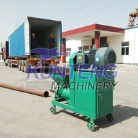 Machines à vis pour la fabrication de balle de riz, de briquettes d'herbe et de biomasse, extrudeuse presse à chaud pour sciure de bois ligne complète