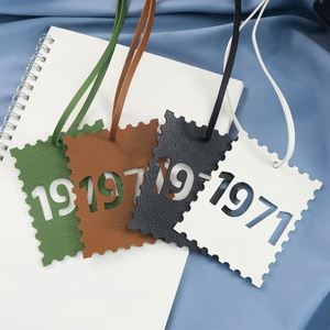 UAE Digital 1971 Digital Pendant Travel Souvenir <b>Bag</b> <b>Charm</b> Decoration Ideal Gift PU Leather <b>Bag</b> Pendant <b>Charm</b> - Product Image 3