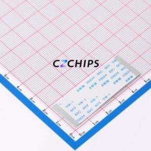 HX FFC-0.5-34P-50mm FFC Cable (Flexible Flat Cable) P=0.5mm Connector 34P 0.5mm 0.3mm Non-Inverting - Product Image 1