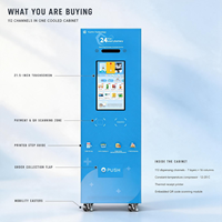 Distributeur automatique de médicaments Yunyin avec écran, refroidissement par compresseur, capacité personnalisable, garantie 1 an