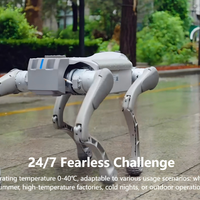 Robot quadrupède programmable pour l'éducation STEM, la recherche en robotique et le développement de l'IA L1M