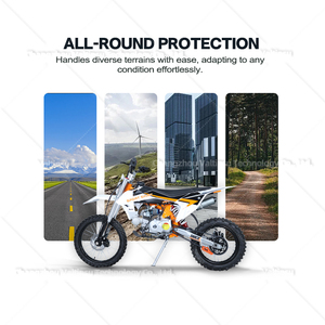 Moto da Cross 125cc a <span class=keywords><strong>4</strong></span> Tempi a Benzina con Ruote da 17 Pollici e Certificazione CE da Produttore Verificato - Product Image 4