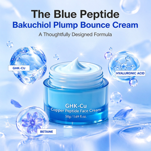 Crème pour le visage au peptide de cuivre GHK-Cu, tripeptide de cuivre-1, soin de la barrière cutanée, crème hydratante pour le visage - Product Image 4