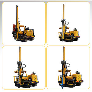 High Efficiency 6m Pile Driver GPS System Hydraulic Motor <b>Pump</b> New Steel Diesel Hammer for Construction Farm <b>Solar</b> - Product Image 3