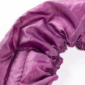 Gorros de ducha aislantes de doble capa, gruesos, impermeables para adultos, para uso sanitario, negro, morado, rosa - Product Image 3