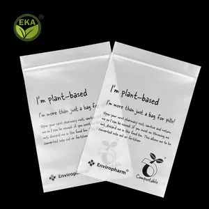 Custom Eco Friendly Matte Biodegradable ZipLock Bag Packaging T Shirt Swimwear Clothing Zipper Zip Lock Bags With Own Logo