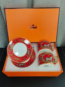 Juego de Tazas y Platillos de Lujo de la Marca Horse, los Más Vendidos al por Mayor de Fábrica, en Caja de Regalo - Product Image 3