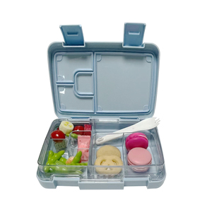 Food containers kitchen accessories bento lunch box food storage container 4 compartment kids school lunch boxes