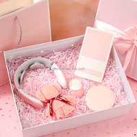 Coffrets cadeaux pour femmes Masseur de cou Thermos Masseur oculaire Ceinture chauffante pour l'utérus Fleurs décoratives Coffrets cadeaux pour femmes