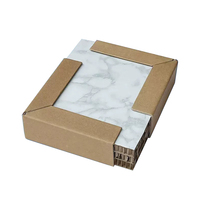 Boîte de papier Kraft en carton en forme de V de haute qualité Boîte Kraft en papier d'art en Carton en forme de V de sécurité et utile pour l'emballage Coin coupé