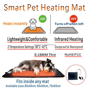 Alfombra Térmica Inteligente para Mascotas con Grafeno, Lana y Bentonita, se Calienta al Sentarse y se Apaga al Dejarla, Directo de Fábrica, 5V/<span class=keywords><strong>12V</strong></span>/24V, Infrarroja, Suave - Product Image 3