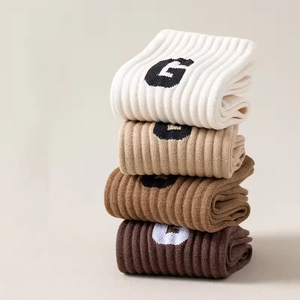 OEM <strong>Socks</strong> <strong>High</strong> Quality Custom Logo Sports <strong>Socks</strong> Letter Jacquard Breathable <strong>Womens</strong> Custom Athletic <strong>Socks</strong> - Product Image 4