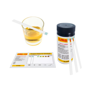 Bandelettes de test de glycémie urinaire en une étape, kit de dépistage du diabète avec 100 bandelettes de test, manuel, en plastique, certifié CE, durée de conservation de 2 ans - Product Image 3