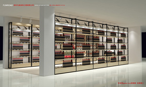 Meuble à vin <span class=keywords><strong>d</strong></span>'<span class=keywords><strong>angle</strong></span> moderne avec étagère de présentation de haute qualité, armoires de bar pour collection de vins, étagère de présentation avec porte - Product Image 5