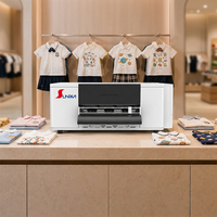 Imprimante DTF/DTG pour T-shirts de clubs scolaires, maillots d'équipe, machine d'impression de bureau avec tête Epson, conception IA, nouvelle pour petits lots sur campus