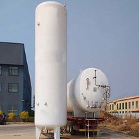 Grand réservoir de stockage cryogénique d'oxygène liquide, d'azote, d'argon et de CO2, réservoir Dewar, cuve sous pression, certifié ISO9001 ASME, économie d'énergie