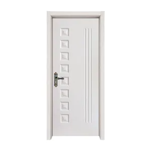 Custom Any Color Morden Designs Door Hotel Pvc Wood Interior Doors With Frames