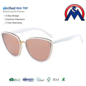Lunettes de soleil personnalisées avec logo UV400, monture en acétate tendance et décontractée, lunettes de plage polarisées filtrant la lumière bleue - Product Image 1