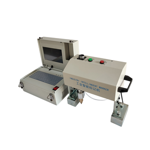 Machine de marquage pneumatique industrielle à points avec mandrin rotatif - Product Image 1