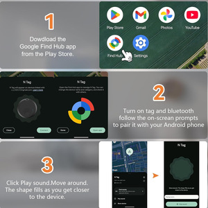 Localizador Antipérdida Android Google N TAG con Sonido para Mochila, Dinero, Tarjetas y Cajas - Product Image 4