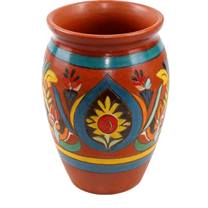 12oz kırmızı kil içme Shot bardakları meksika Mini kil Tequila cam lazımlık Cantaritos atıcılar - Product Image 1