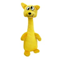Jouet à mâcher en peluche sonore pour chien, modèle Y092, taille moyenne, toucher doux, en matériau sûr, résistant aux morsures, durable, pour l'entraînement des chiens