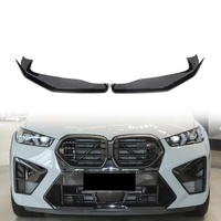 Pour BMW 2023-2024 X6M F96 LCI, lèvre avant en fibre de carbone sèche, 2 pièces, fabrication directe, pièces de modification de haute qualité personnalisées