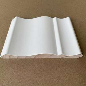 Moulures de plafond en bois massif, corniche en bois - Product Image 2