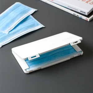High Quality Plastic Portable Case Holder <b>Container</b> Disposable Mask Storage Box Face Mask Holder Box for Kids and Adults - Product Image 6