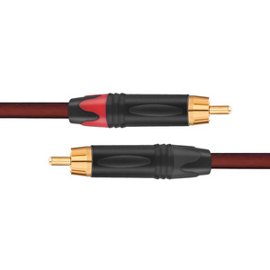 ขั้วต่อ RCA ตัวผู้แบบ Neutrik ขนาด 3.18 มม. สำหรับติดตั้งบนแผง  ชุบทองแดง  ปลั๊กเสียงสเตอริโอ  ฉนวนสีแดงดำ - Product Image 3