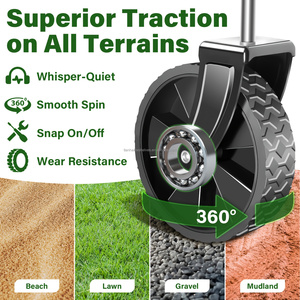 Chariot de transport pliable, chariot <span class=keywords><strong>à</strong></span> 4 roues pliable, chariot pliable polyvalent pour le <span class=keywords><strong>camping</strong></span>, les courses et les équipements sportifs - Product Image 2