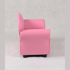 Sofá moderno de dos asientos de cuero PU para niños, cómodo sofá impermeable para niños en edad preescolar para uso en dormitorio y sala de estar - Product Image 3