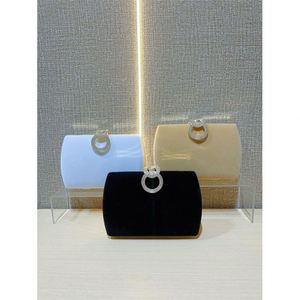 حقائب يد فاخرة لامعة للسهرات والحفلات، حقائب زفاف مرصعة بالأحجار الكريمة - Product Image 4