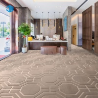 Tapis mur à mur en polyester gaufré au design de luxe Tapis Raschel gaufré Tapis de sol 4m Tapis de grande surface Moquette