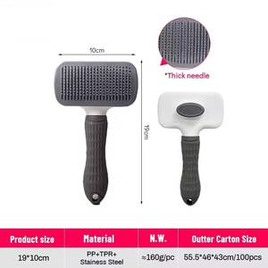 Cepillo de Limpieza para Gatos Ecológico y Eficaz, Herramientas de Aseo de Plástico y Hierro para Mantener el Pelaje de tu Mascota Saludable, Disponible en Stock - Product Image 2