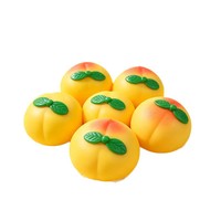 Nouveaux Squishies Tendances en Ligne : Oeufs en Peluche aux Formes de Fraise, Canard, Mandarine, Ananas, Fromage, Pêche – Jouets Anti-Stress aux Motifs Fruitées Variés