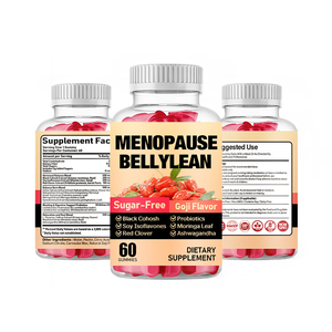 Gommose per il Supporto alla Menopausa Certificate GMP con Black Cohosh, Isoflavoni di Soia ed Estratto di Trifoglio Rosso per l'Equilibrio Ormonale Femminile - Product Image 3
