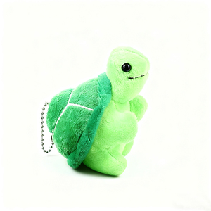 Đồ chơi móc khóa hình rùa nhồi bông mềm mại dễ thương, chất lượng cao, số lượng đặt hàng tối thiểu thấp, dành cho trẻ em - Product Image 3