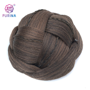 Hairjoy — <span class=keywords><strong>chignon</strong></span> à cheveux synthétique, queue de cheval, <span class=keywords><strong>chignon</strong></span> floral, style français - Product Image 4