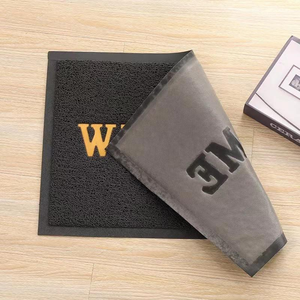 Alfombra Comercial de PVC Moderna con Bucle, Jacquard, Lavable, con Logotipo Personalizado Impreso, para <span class=keywords><strong>Entrada</strong></span> de Tienda - Product Image 2