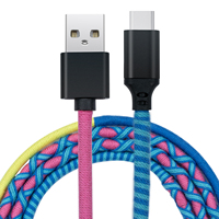 Câble de charge rapide Type-C 5A de style Lbiza, design personnalisé avancé, très vendu sur TikTok, câble de données Tipo C pour iPhone 16