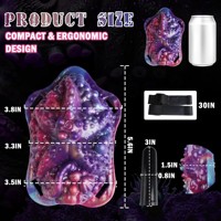 Alien Grinder Dildo Sit-and-Ride Vibrator Reitvibrator Weiblicher Klitoris-Stimulator mit 10 Modi Strap-on Monster Vibrierender Penis