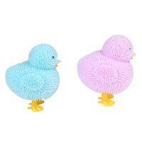Balles anti-stress XTQ Duck Flash Ball Squeeze Squishy en TPR, colorées, 7*6cm, pour enfants de 5 à 7 ans, soulagement de l'anxiété