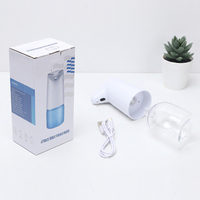 Distributeur automatique de savon mousse infrarouge étanche rechargeable par USB de qualité supérieure pour la cuisine