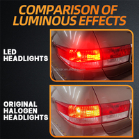 Ampoule LED JIACHI 5W 2835 3157 Super Lumineuse pour Feux Arrière/Recul/DRL/Frein de Voiture avec Connecteur FPC en Aluminium Plug-and-Play