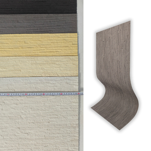 Láminas de chapa flexible de piedra natural de 1mm, 2mm y 3mm, losas de mármol ultrafinas blancas Calacatta - Product Image 2