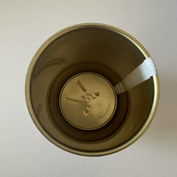 2025 Offre Spéciale en Espagne 400ml 425ml de qualité alimentaire sans BPA boîte de conserve vide couleur or pour cocktail avec couvercle à ouverture facile