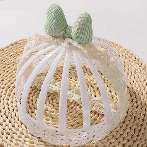 새로운 아기 머리띠 귀여운 3D 활 아기 액세서리 사계절 어린이를위한 경량 레이스 헤어 액세서리 - Product Image 4